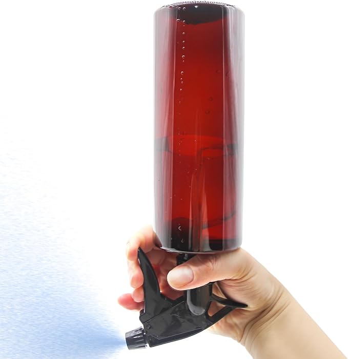 OFFIDIX 360° Water Spray Bottle 2 Pack 16 oz Continuous Plastic Empty Spray by Offidix