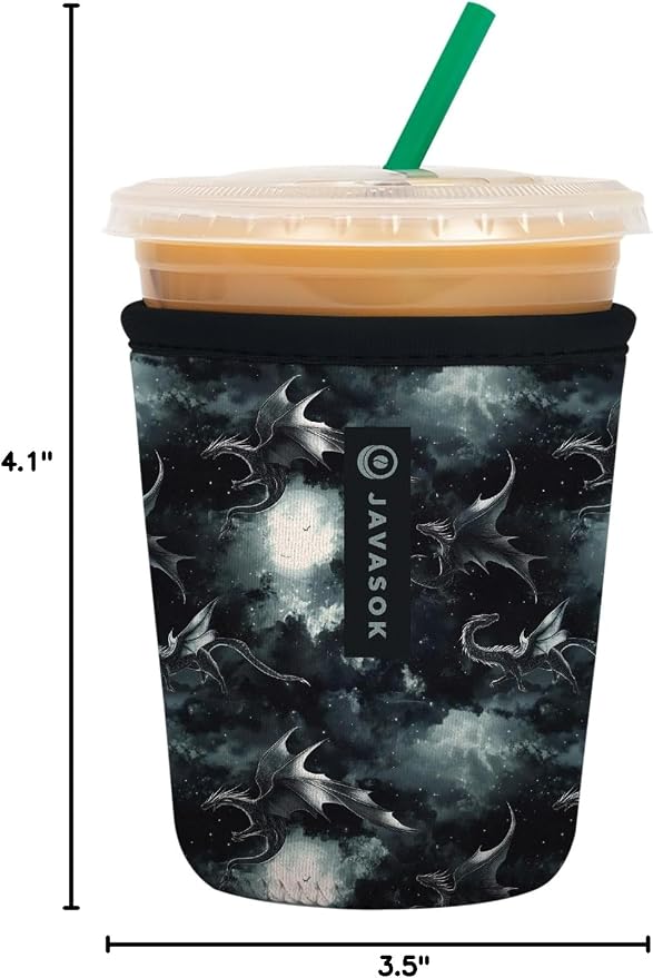 Sok It JavaSok Iced Coffee & Cold Soda Insulated Neoprene Cup Sleeve - Image 7