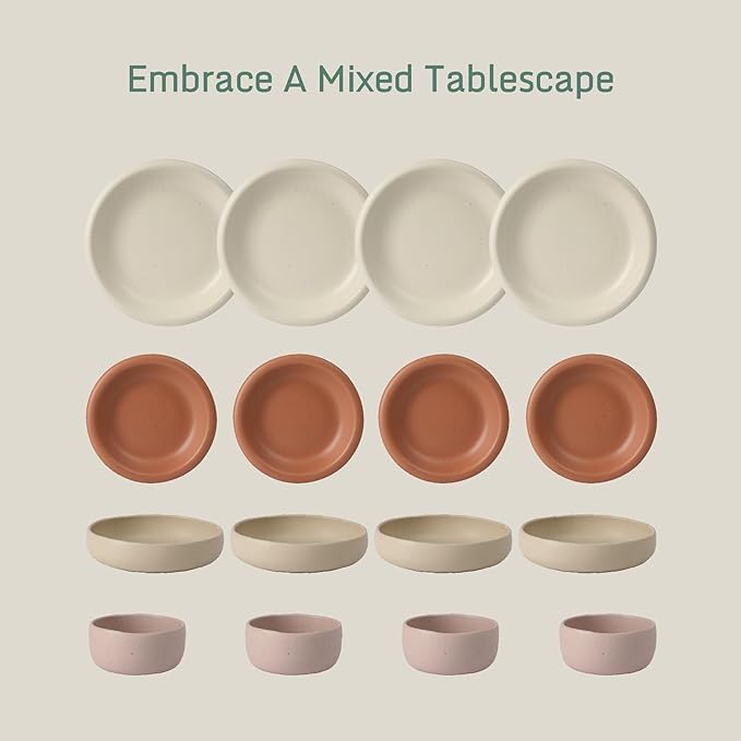 Bloomhouse - Two Time Oprah's Favorite Things Winner - Corsica Clay 16 Piece - Image 2