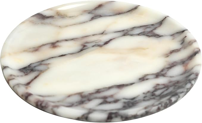 DUANYAN Natural Marble Tray, Coffee Table, Paper Cup, Cake Display, Coffee bar by DUANYAN