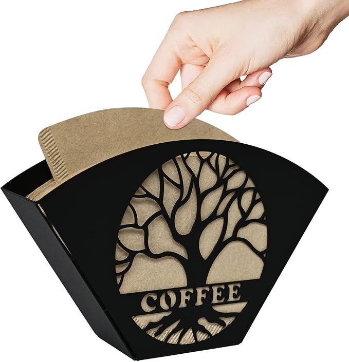Stylish Coffee Filter Holder by Qktxktzy