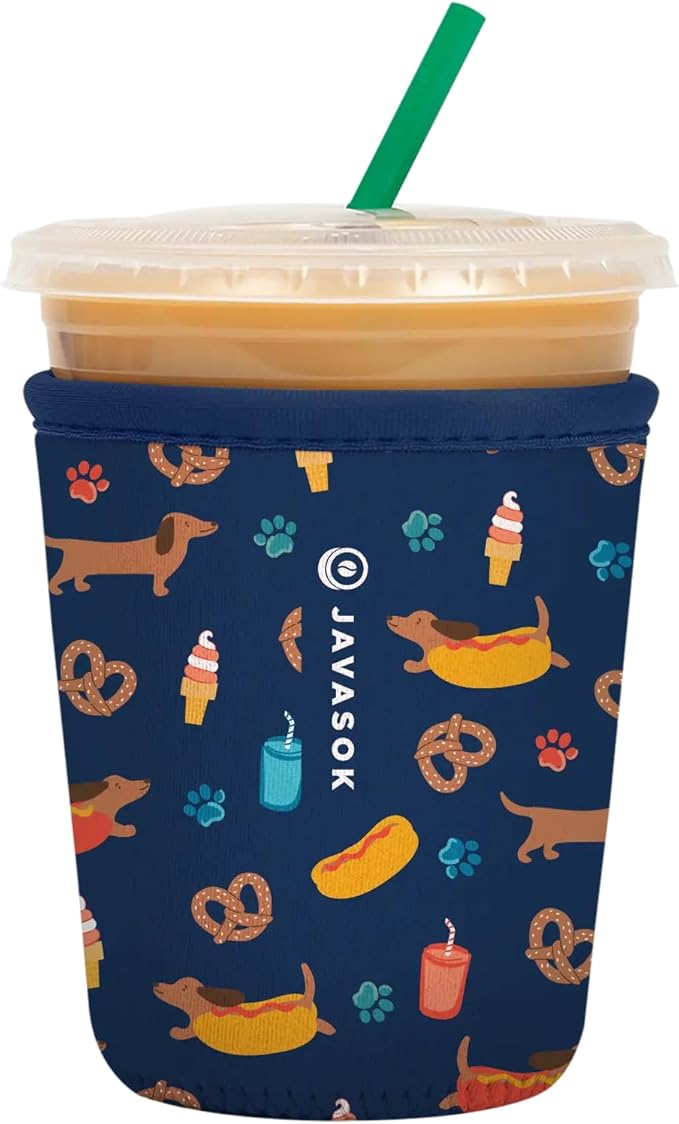 Sok It JavaSok Iced Coffee & Cold Soda Insulated Neoprene Cup Sleeve by SokIt