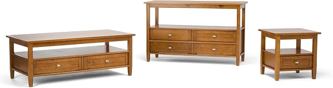SIMPLIHOME Warm Shaker Coffee Table - Image 10