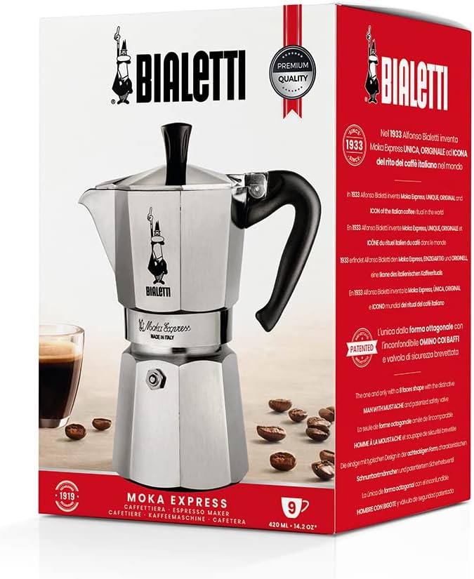 Bialetti - Moka Express: Iconic Stovetop Espresso Maker, Makes Real Italian - Image 5