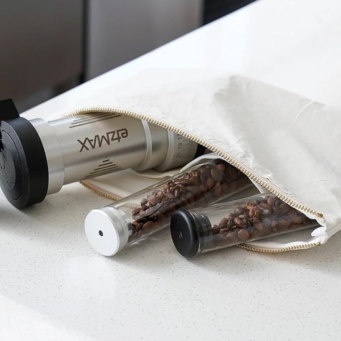 watchget Coffee Bean Container 6PCS Coffee Bean Cellars Tubes Single Dose - Image 6