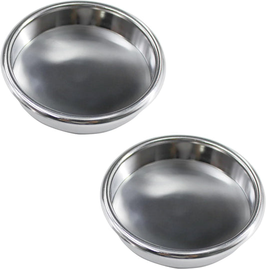 58mm Backflush Disk, Blind Portafilter Basket for Espresso Coffee Machine Maker Back Flush Insert Basket 2 Pcs