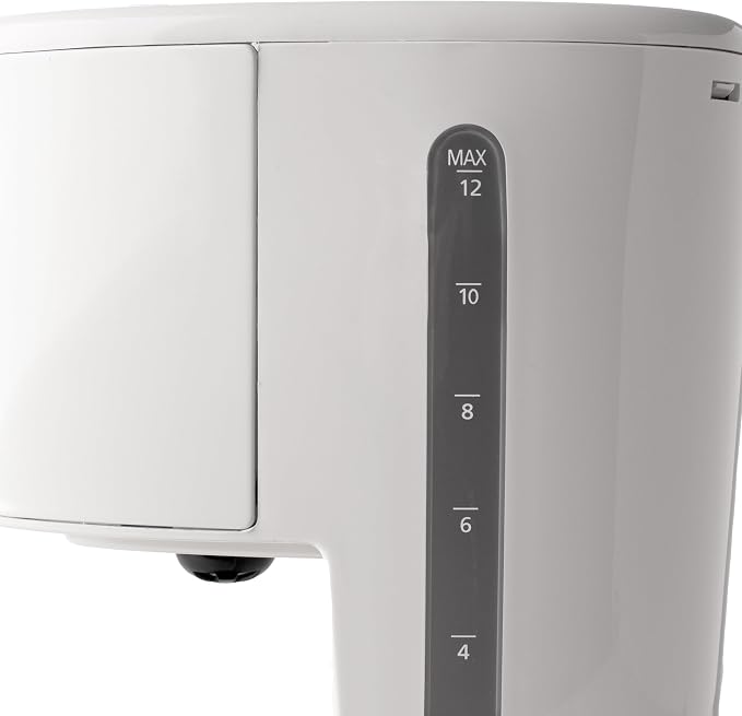 HADEN Coffee Machine, 12 Cup Programmable Drip Coffee Maker, Ivory & Chrome - Image 8