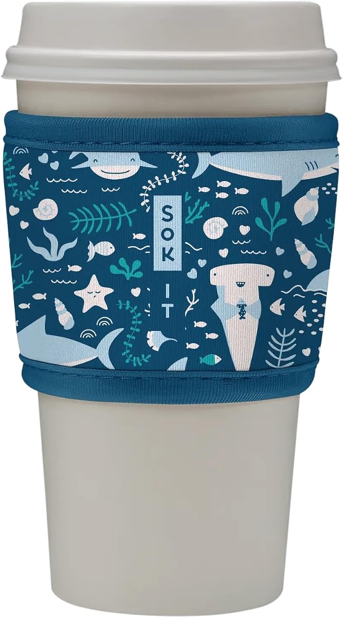 Sok It HotSok Coffee & Tea Reusable Insulated Neoprene Cup Sleeve by SokIt