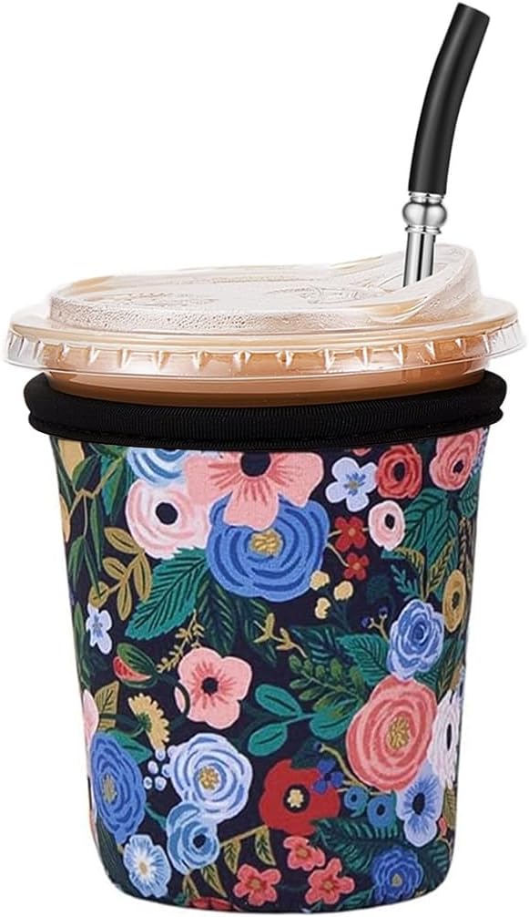 Iced Coffee Sleeve Reusable Small 16-20oz by Cavllson