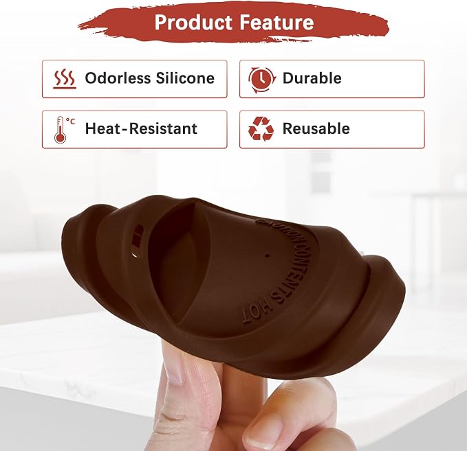 3.15IN Inner Silicone Cup Lids for Stanley - Image 2