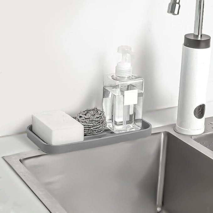 MicoYang Silicone Kitchen Sink Organizer Tray - Image 9