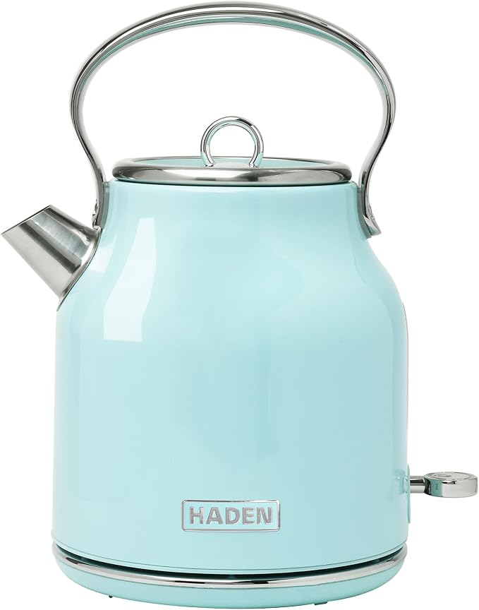 Haden Heritage 1.7 Liter Stainless Steel Electric Kettle, Hot Water Kettle by Unknown