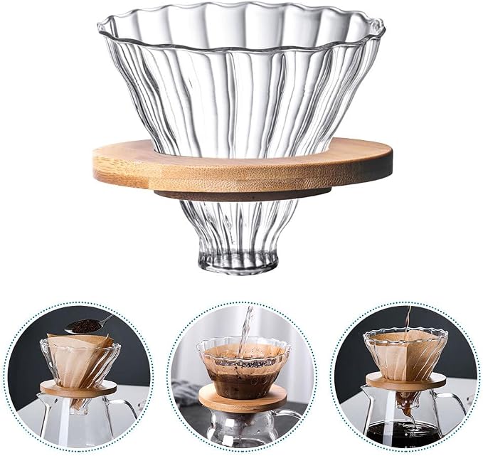 Cabilock Glass Coffee Dripper/Filter Pour Coffee Over Dripper - Image 9