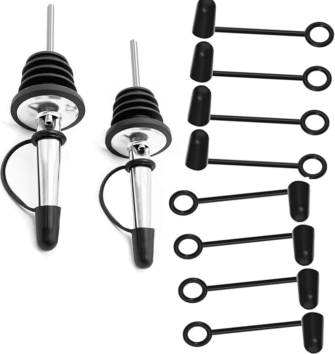 36 Pack Rubber Pourers Dust Caps – Hooded Spout Covers - Image 5