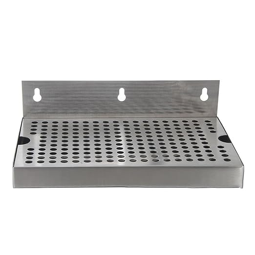 Stainless Steel Drip Tray, Wall Mount Non-Slip Drain Tray - Image 7