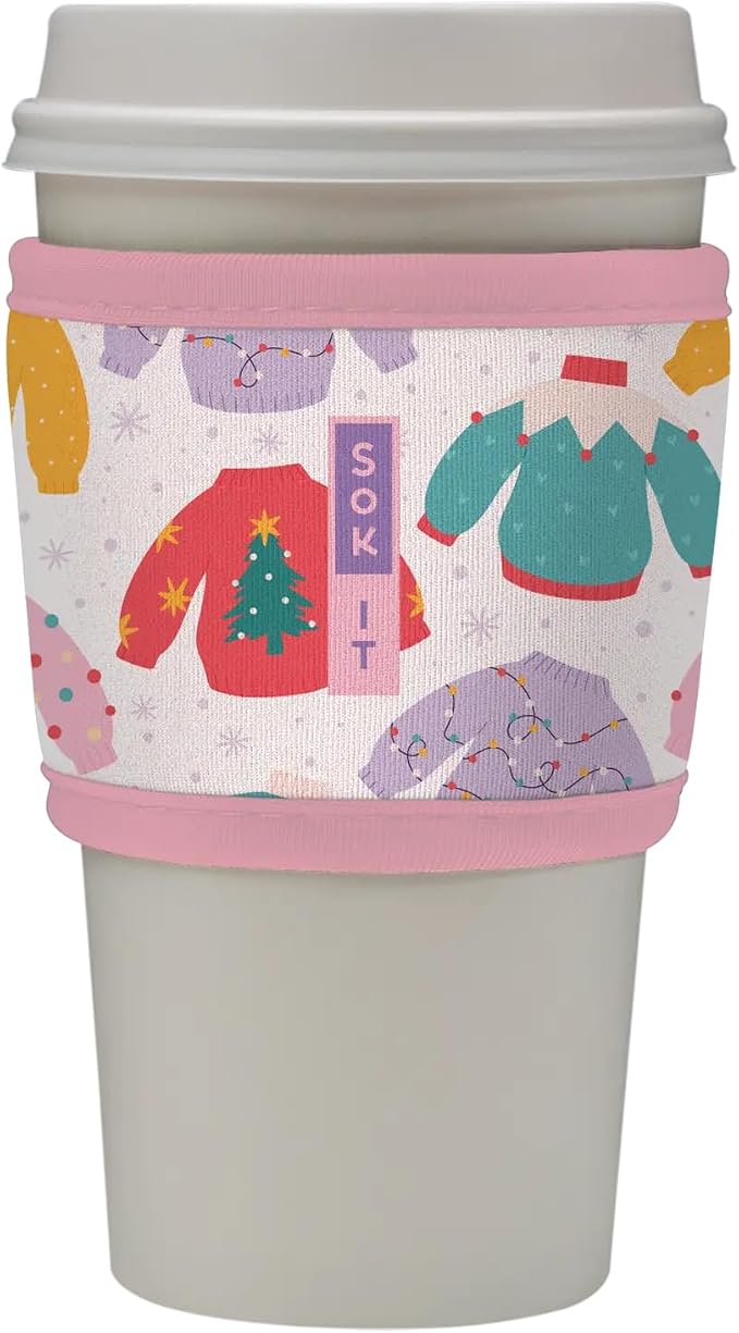 Sok It HotSok Coffee & Tea Reusable Insulated Neoprene Cup Sleeve by SokIt