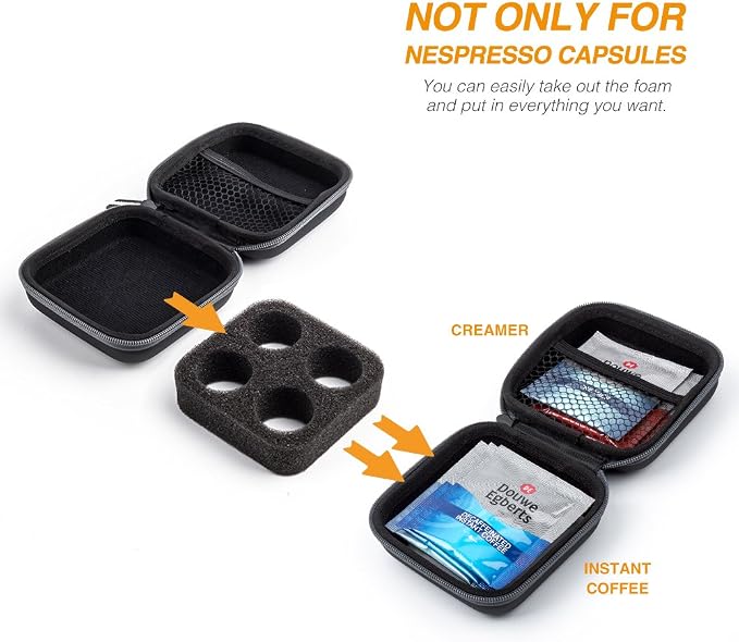 Protective Carrying Case For Nespresso & Compatible Capsules Portable Espresso - Image 7