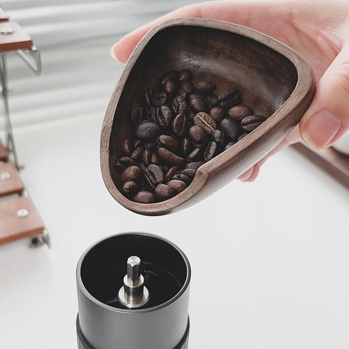 Wooden Coffee Bean Dosing Cup - Image 2