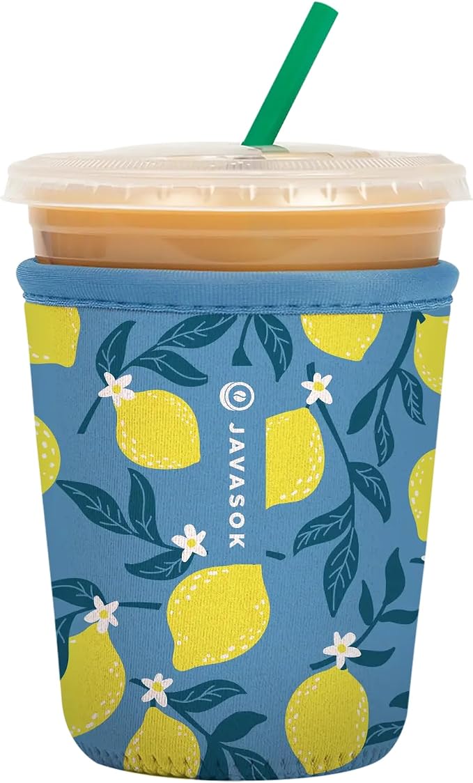 Sok It JavaSok Iced Coffee & Cold Soda Insulated Neoprene Cup Sleeve by SokIt