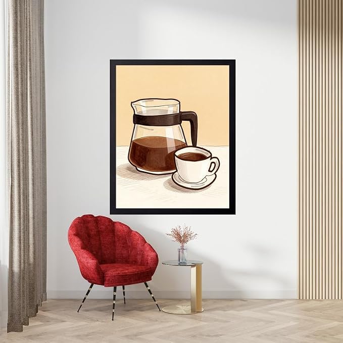 Lawrence Williams Designs Coffee Carafe and Cup Poster - Image 5