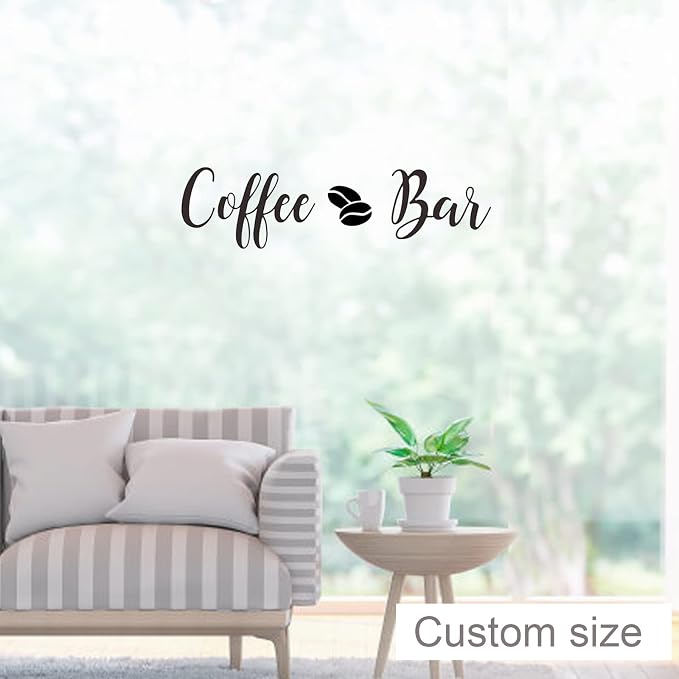 3 PCS Coffee Signs Wall Decor Sticker - Image 4