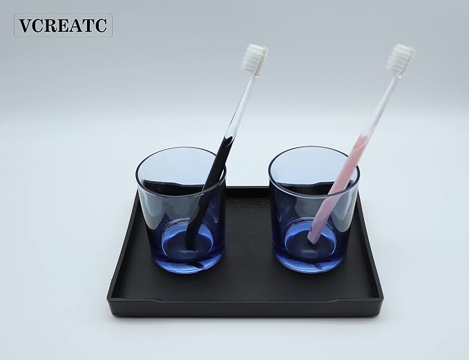 Small Black Mini Serving Tray | - Image 6