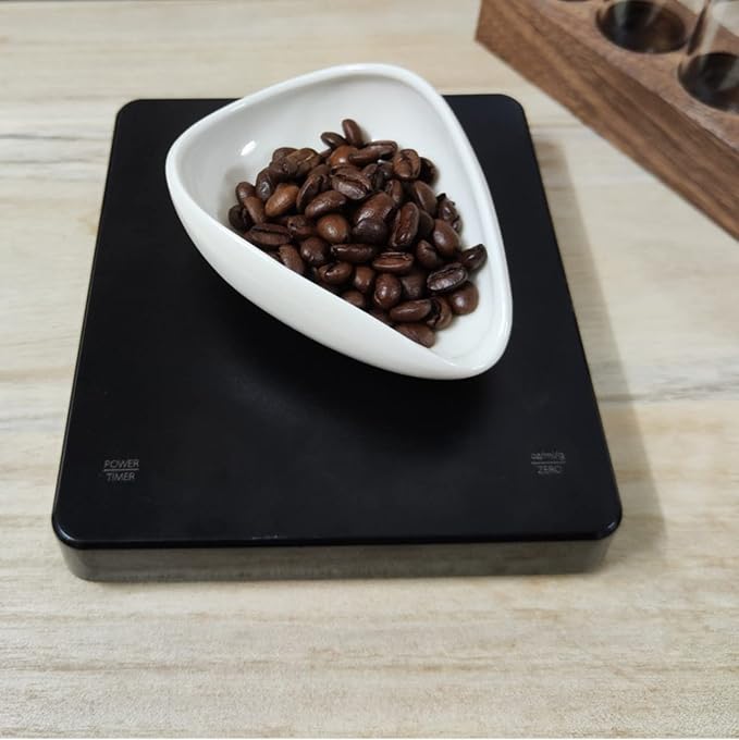Ceramic Coffee Scoop Coffee Bean Weighing Bowl Coffee Powder Spoon - Image 5