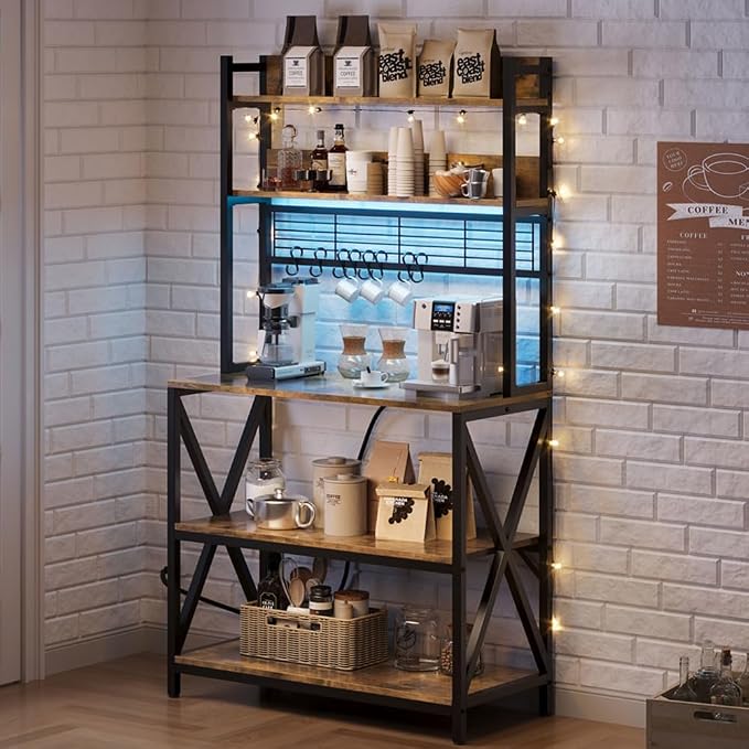Yaheetech Kitchen Bakers Rack by Unknown