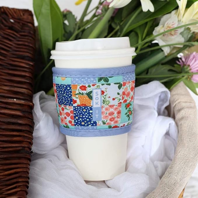 Sok It HotSok Coffee & Tea Reusable Insulated Neoprene Cup Sleeve - Image 2