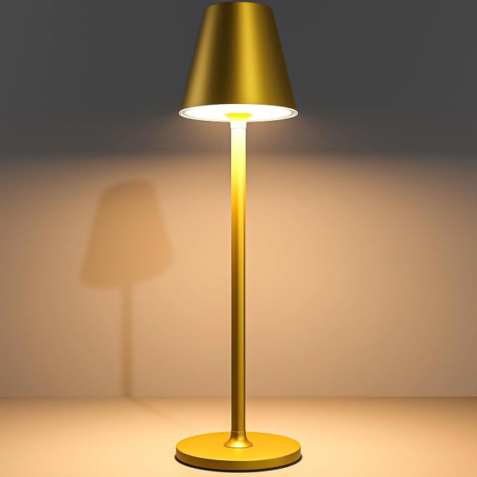 Timjorman 1-Pack Cordless Table Lamps - 5000mAh Rechargeable Battery Operated by Timjorman