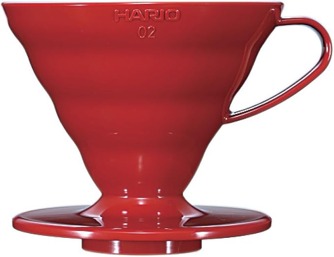 Hario V60 Plastic Coffee Dripper Pour Over Cone Coffee Maker Size 02 by Hario