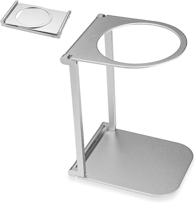 Portable Coffee Maker Stand, Foldable Aluminum Pour Over Coffee Dripper Holder by Diakey