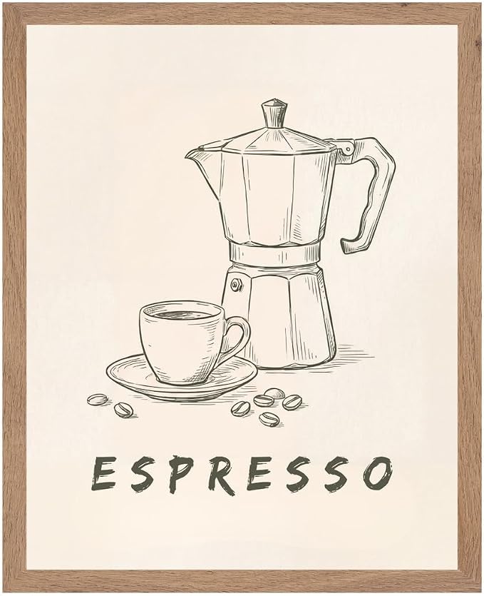 Lawrence Williams Designs Espresso Coffee Poster by LawrenceWilliamsDesigns
