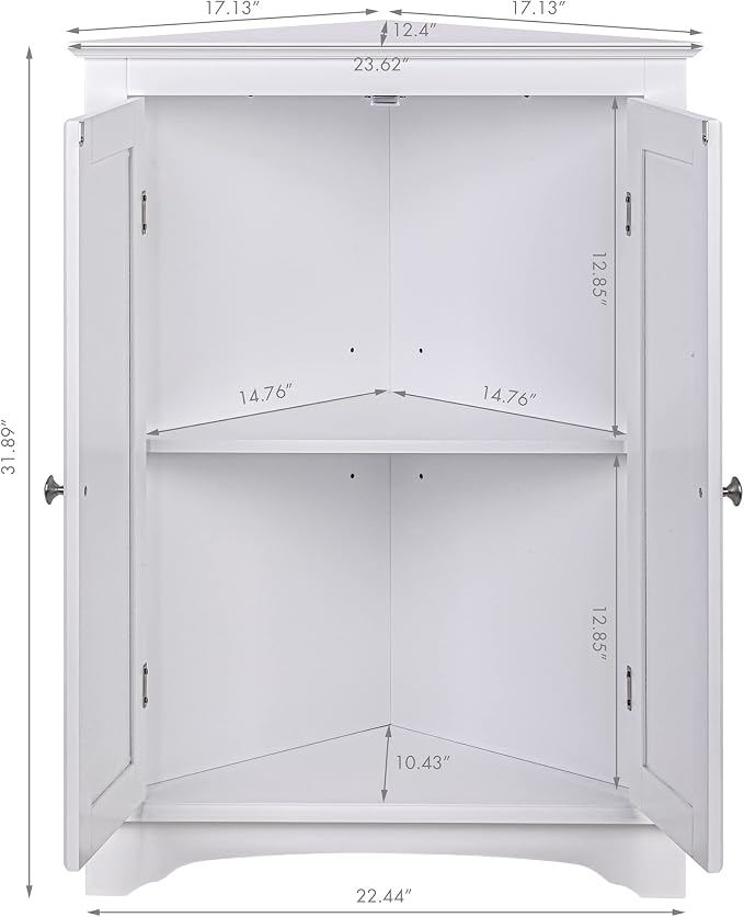 Spirich Floor Corner Cabinet - Image 2