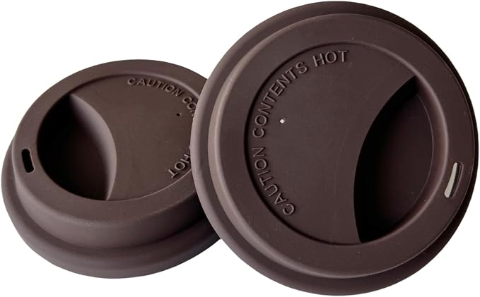 Silicone Cup Covers, Reusable Silicone Lids by NumRealmNumberIDTagsLabels