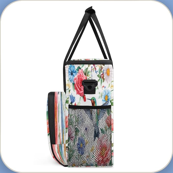 Floral Hummingbird Coffee Machine Bag Compatible - Image 4