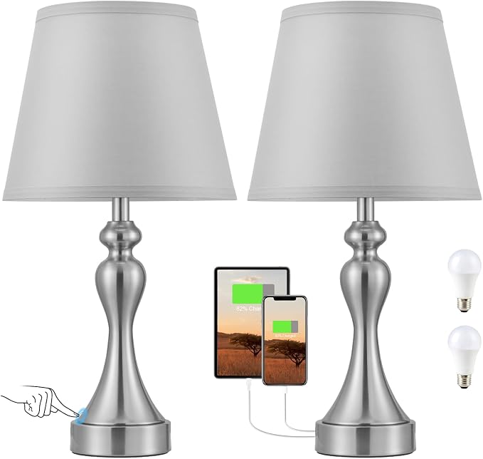 Seealle Touch Lamps for Nightstand - Image 9