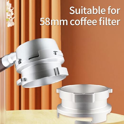58mm Dosing Ring, Hands-Free Espresso Dosing Funnel Coffee Accessories - Image 6