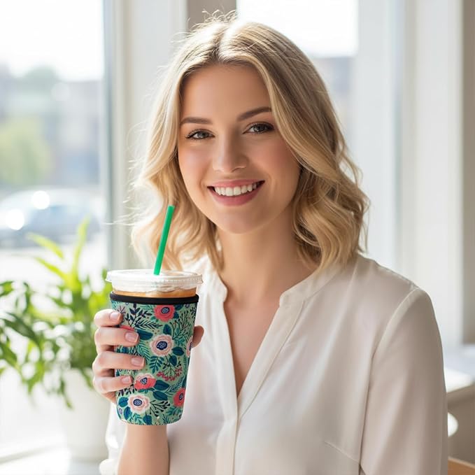 Reusable Iced Coffee Insulator Sleeve - Image 4
