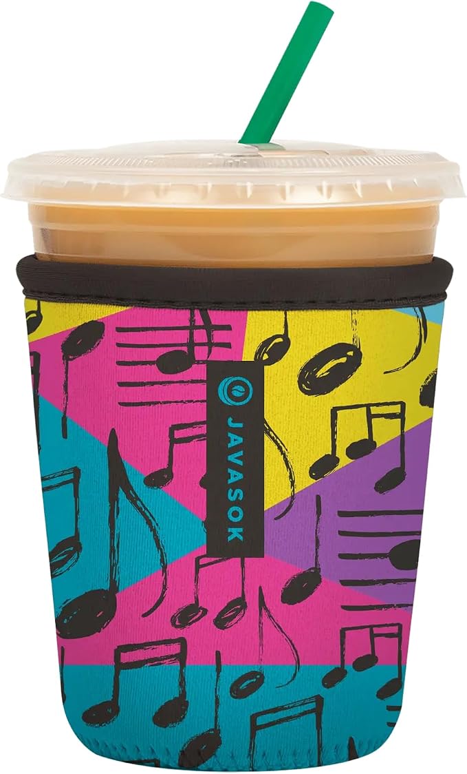 Sok It JavaSok Iced Coffee & Cold Soda Insulated Neoprene Cup Sleeve by SokIt