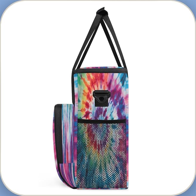 Tie Dye Colorful Boho Hippie Coffee Machine Bag Compatible - Image 4