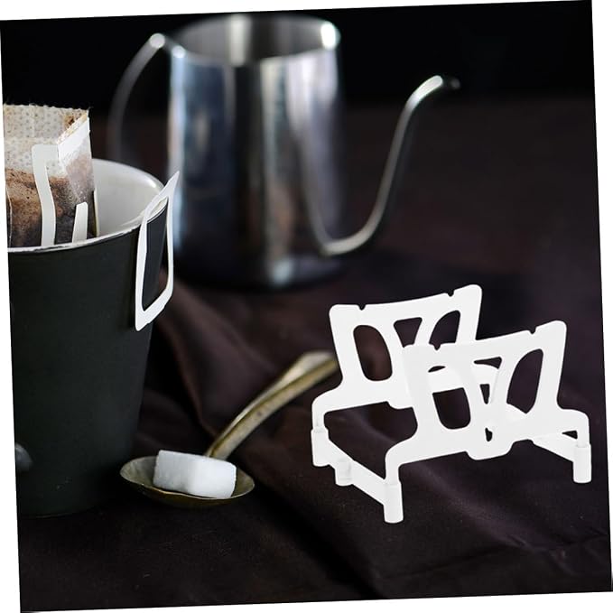 DOITOOL 2pcs Foldable Coffee Filter Holder Rack Portable Drip Bag Support Frame - Image 6