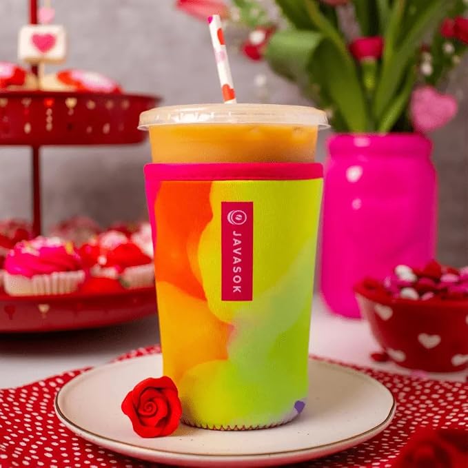 Sok It JavaSok Iced Coffee & Cold Soda Insulated Neoprene Cup Sleeve - Image 2