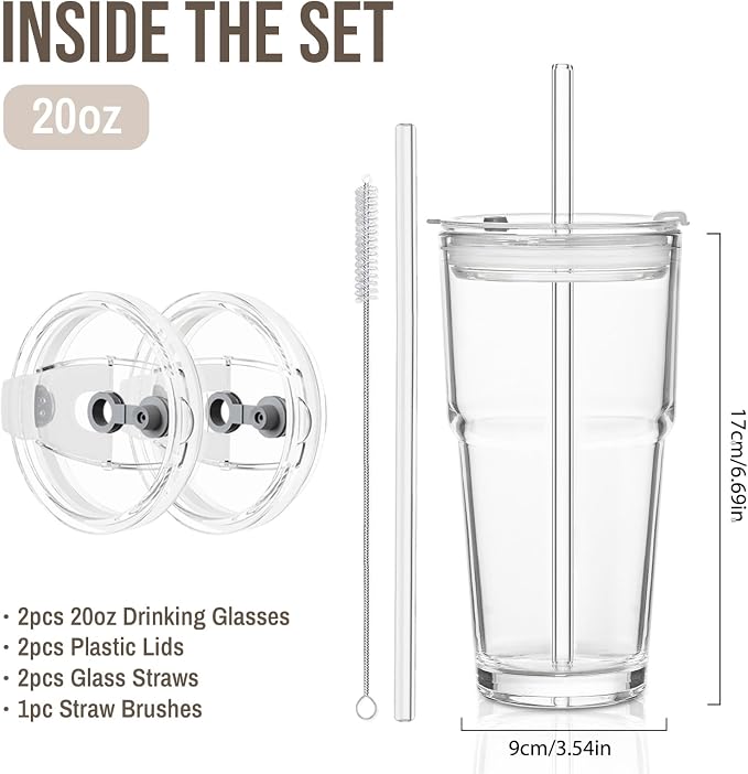 SoulTimes 20oz Glass Tumbler - Image 3