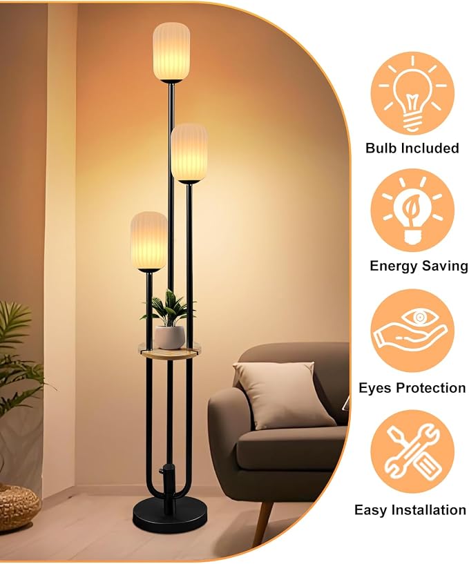 Lightdot Black Dimmable Floor Lamp - Image 4