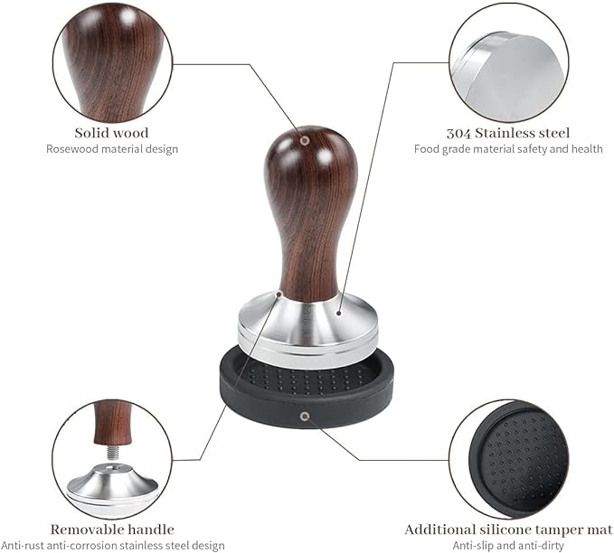 Coffee Tamper Espresso Press - Image 2