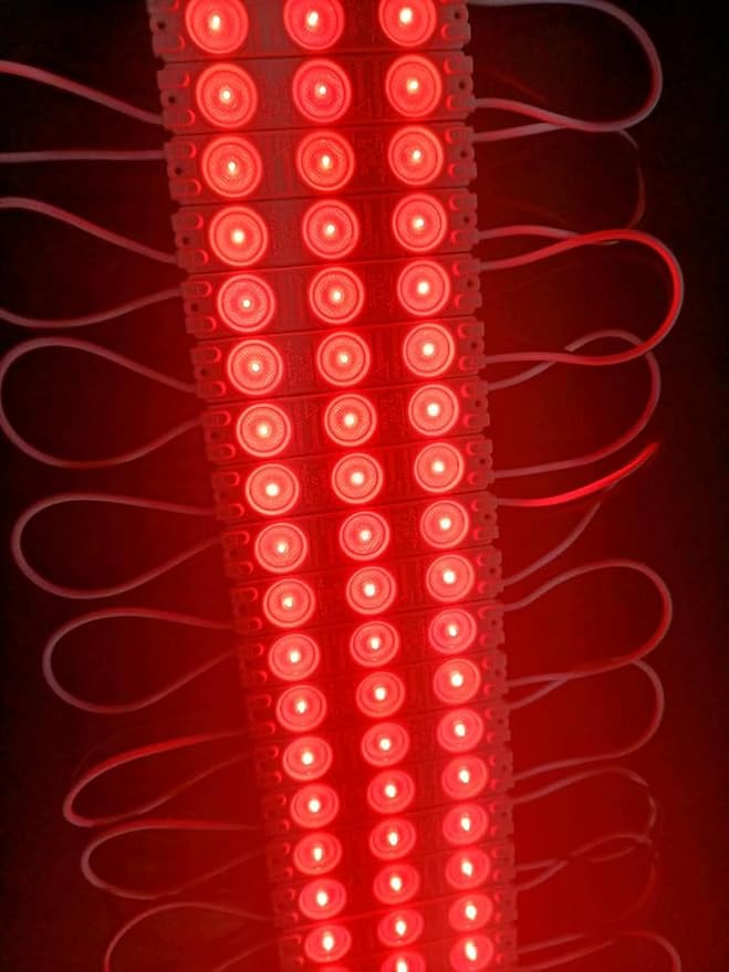 Q QINGCHEN 110V AC 3.0W Red LED Module Strip Decorative Light - Image 3