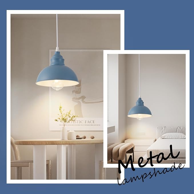 Plug in Pendant Light, 15FT Hanging Lights, On/Off Switch, Industrial Pendant - Image 2