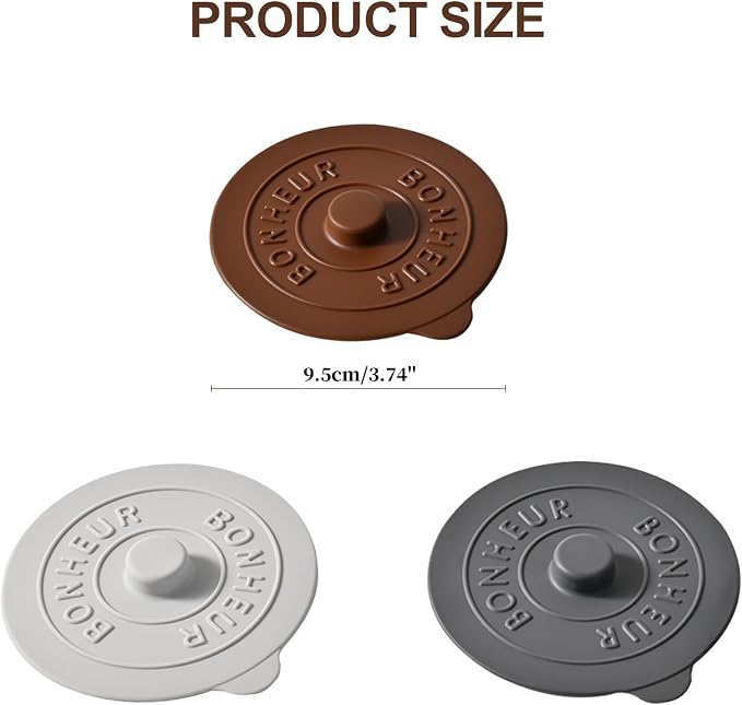 Silicone Cup Covers ， Multicolored Silicone Lids - Image 2