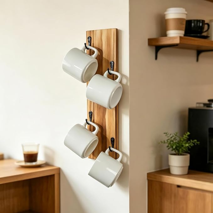 Yohsnor Coffee Mug Wall Rack by Yohsnor